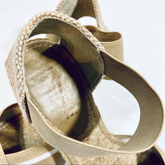 RALPH LAUREN: Charla Espadrilles Wedges - Picture 9 of 9